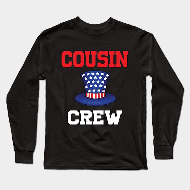 4th of july Cousin Long Sleeve T-Shirt by othmane4